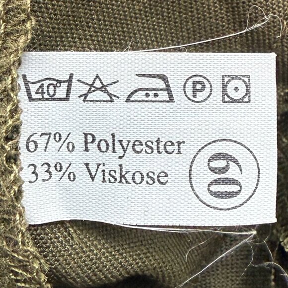 Austrian Military Field Cap Hat Green Slama Wein Heereseigentom HBA 2004 (A) - Picture 9 of 11